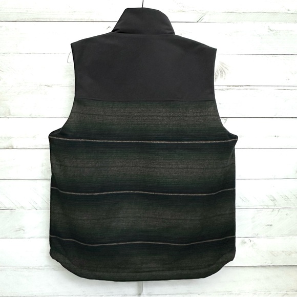 Pendleton Men’s M/L Wool Blend Vest • Black Green • NWT - Picture 2 of 12